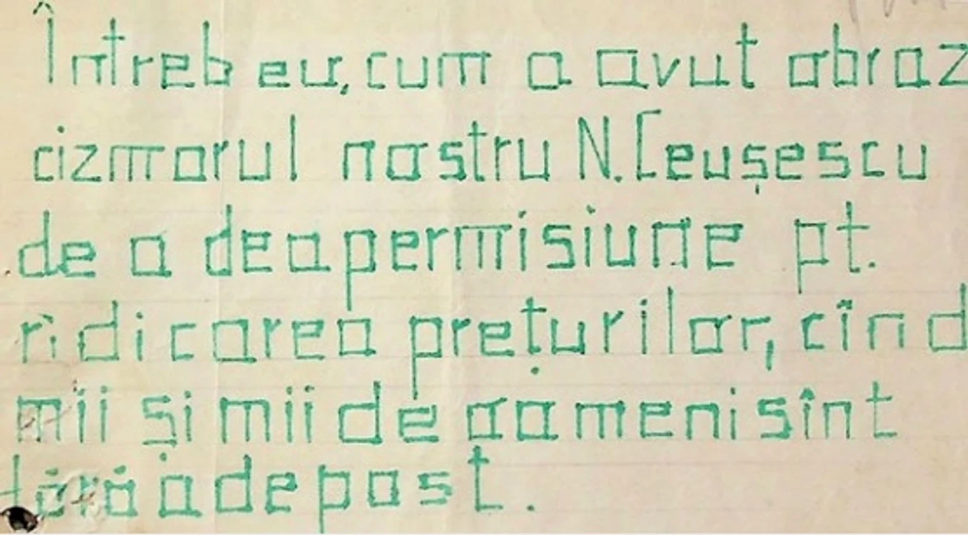Mesaje interceptate FOTO CNSAS/Poșta Română