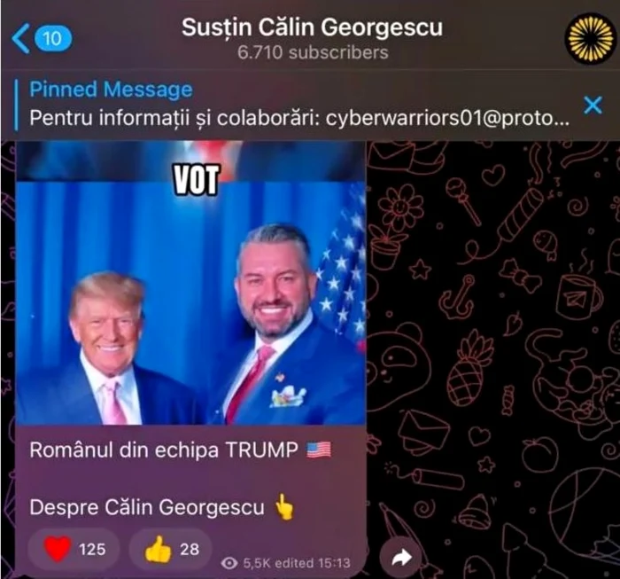 mesaj Telegram 3, captura Telegram jpg