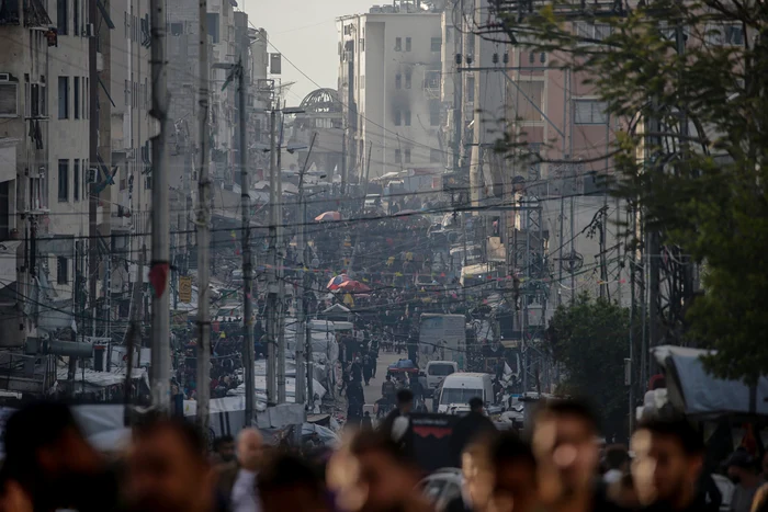 Israelul a ordonat evacuări în nordul Fîșiei Gaza FOTO EPA-EFE