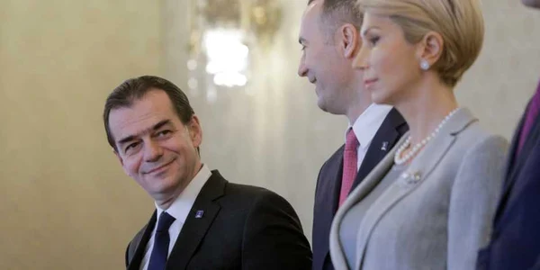 Consultări PNL - Cotroceni - Ludovic Orban - Raluca Turcan / FOTO Inquam Photos / George Călin / 17 ian 2018