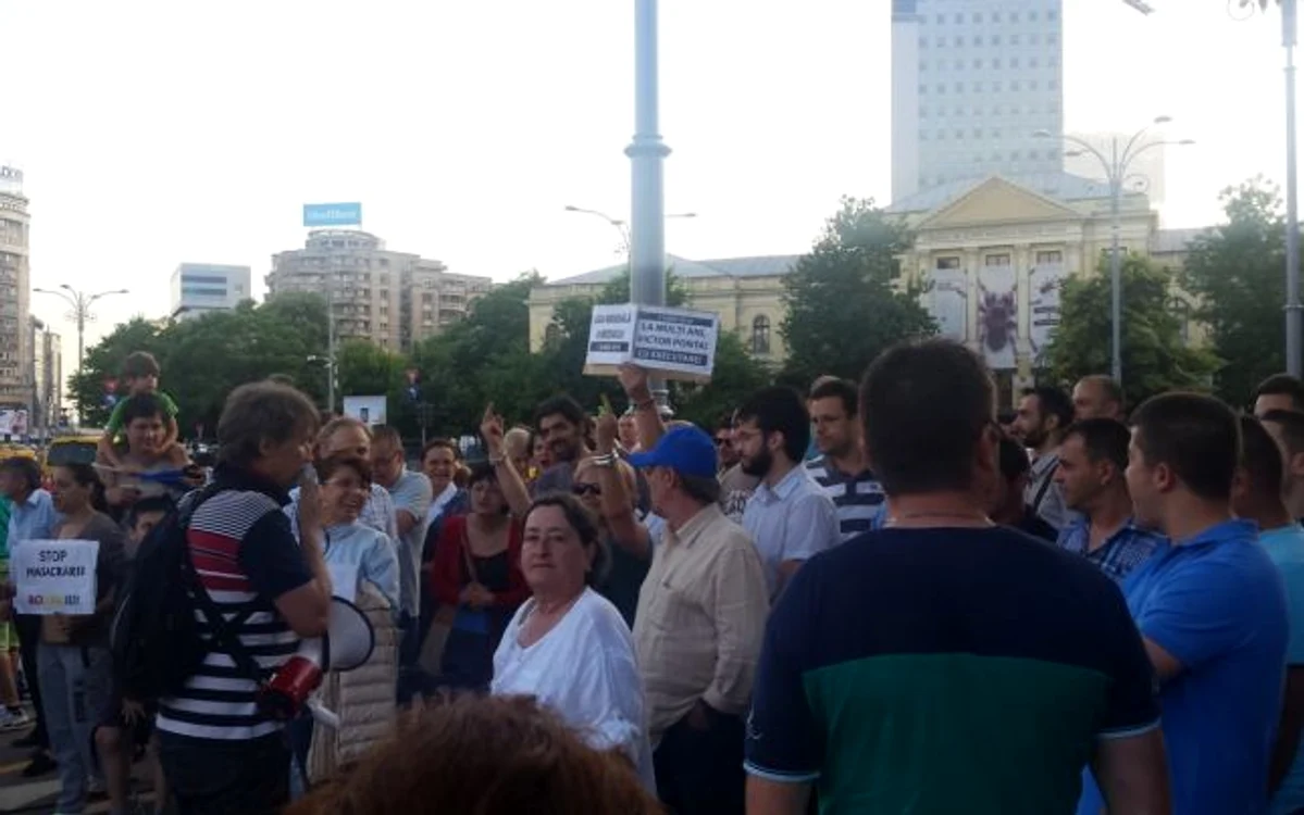 
    Mitingul a fost organiyat de PMPFoto Adevarul  