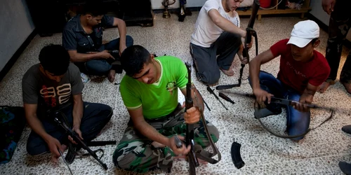 Membrii Armatei Eliberării Siriene