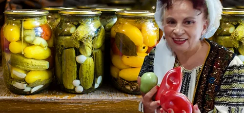  Gherghina Stancu își umple cămara cu bunătăți pentru iarnă