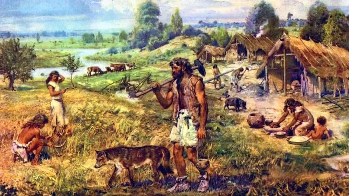 În Siberia câinii erau îngropaţi alături de oameni jpeg