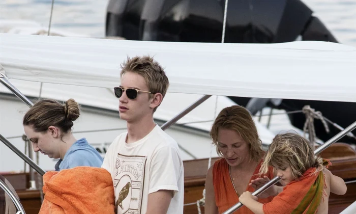 *EXCLUSIVE* Uma Thurman and daughter Luna rock matching outfits while on vacation in Greece jpeg