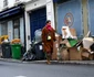 Gunoaie pe străzile din Paris FOTO Profimedia