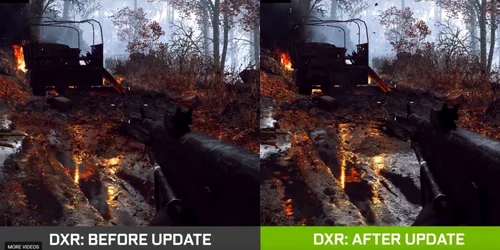 NVIDIA driver update DXR Real-Time Ray Tracing