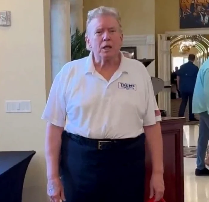 Donald Trump acuză fotografii că îl fac „puțin gras” FOTO: X/ @TheDemocrats