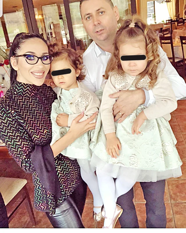 Dana Roba și Daniel Balaciu au două fetițe împreună. Sursă: Facebook