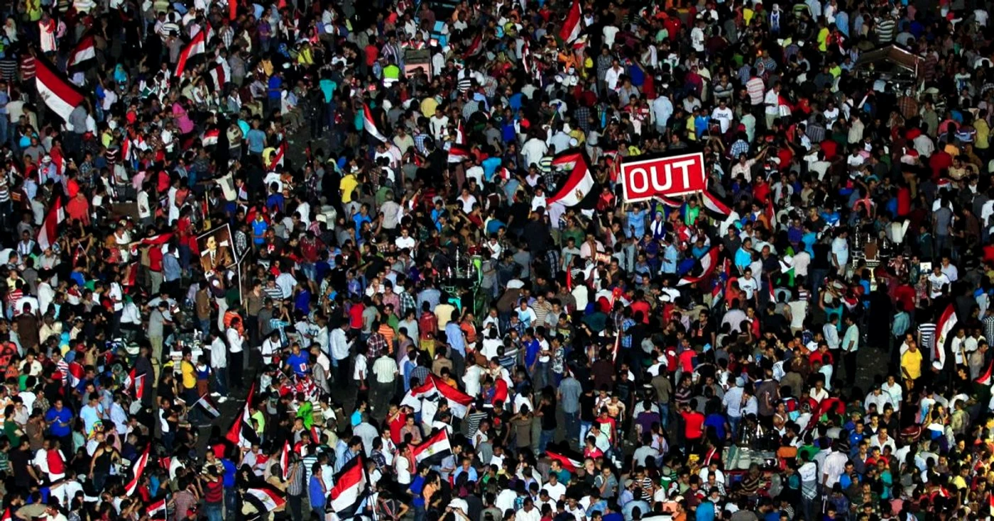Milioane de protestatari, un singur mesaj pentru Morsi: „Afară!”. FOTO; Reuters