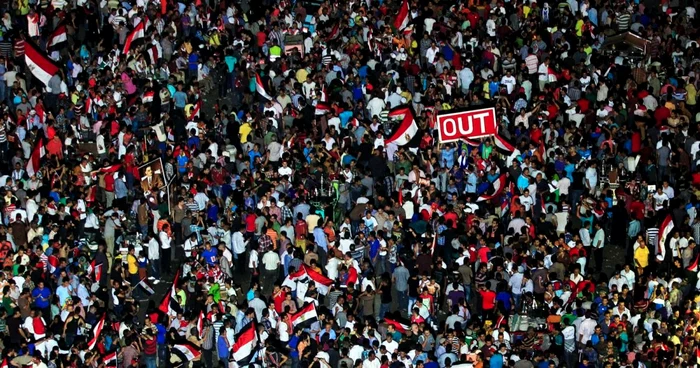 Milioane de protestatari, un singur mesaj pentru Morsi: „Afară!”. FOTO; Reuters