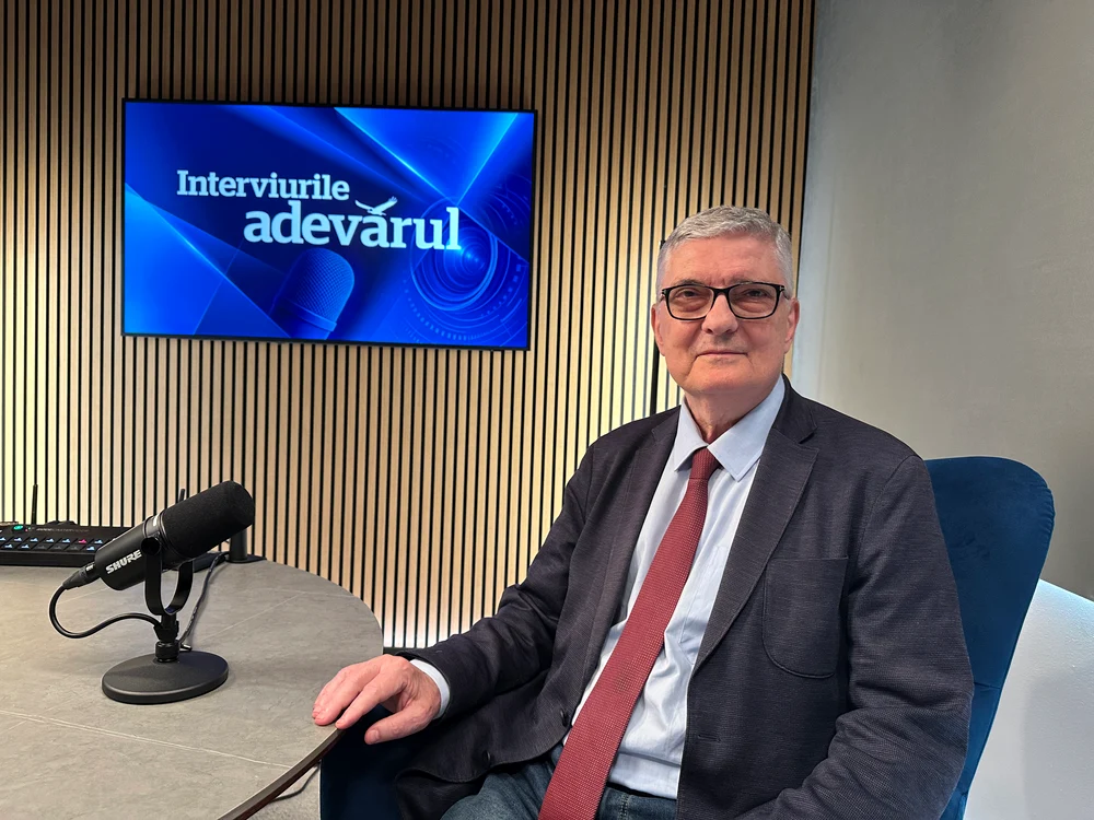 Daniel Dăianu la Interviurile Adevărul. FOTO: Cătălin Mănescu