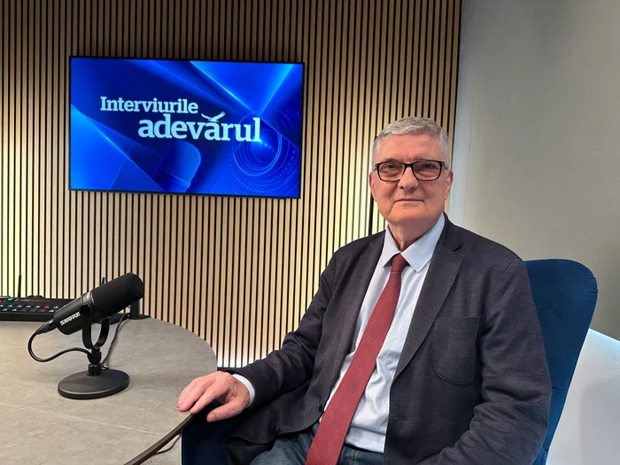 Daniel Dăianu la Interviurile Adevărul. FOTO: Cătălin Mănescu