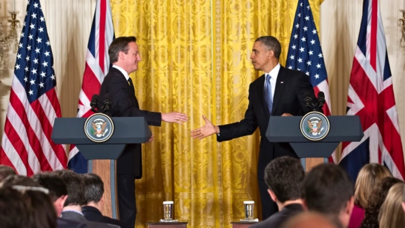 Premierul britanic David Cameron, în vizită la preşedintele american Barack Obama