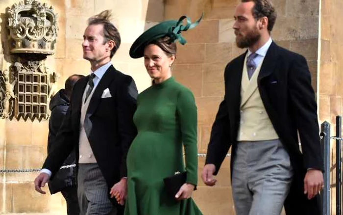 James Middleton, Pippa Middleton şi James Matthews FOTO Guliver/Getty Images