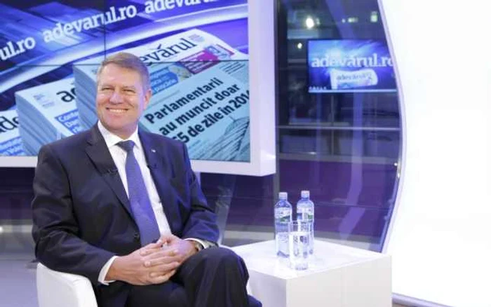 Klaus Iohannis, Adevărul Live FOTO Eduard Enea