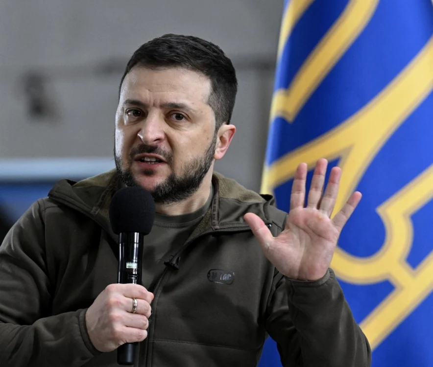 AFPVolodimir Zelenski pentru