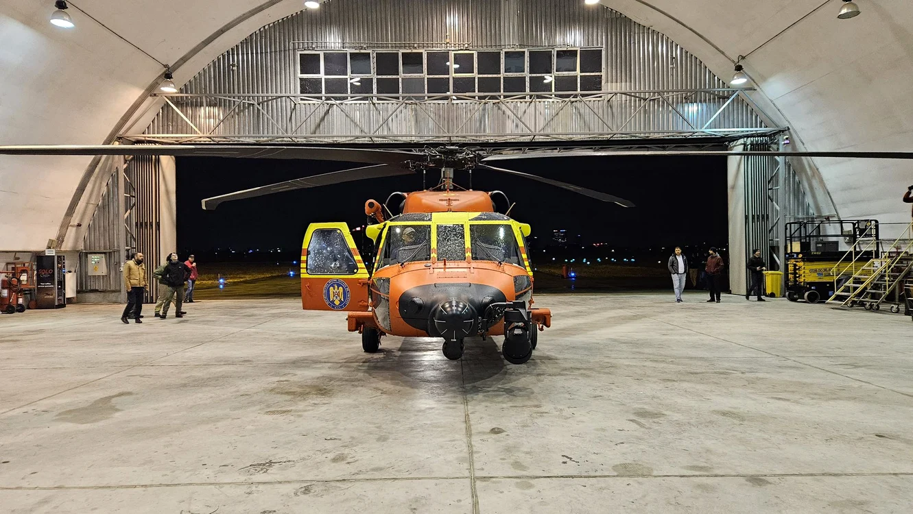 Un elicopter BlackHawk va ajunge și în dotarea Poliției Române