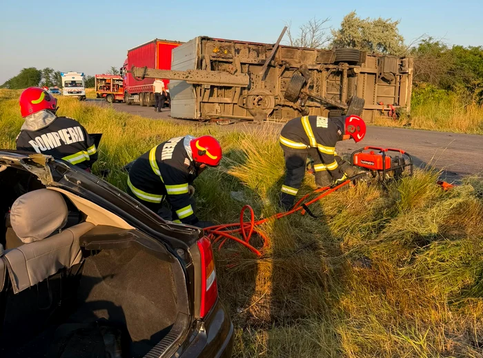 Accident la Movila Miresei