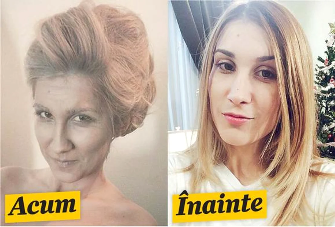 Adda, îmbătrânită pentru videoclipul piesei "Nu plânge, Ana", în care a jucat rolul unei femei căsătorite şi al unei amante