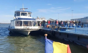 calarasu refugiati la vama Isaccea FOTO Faceb/ISU Călăraşi