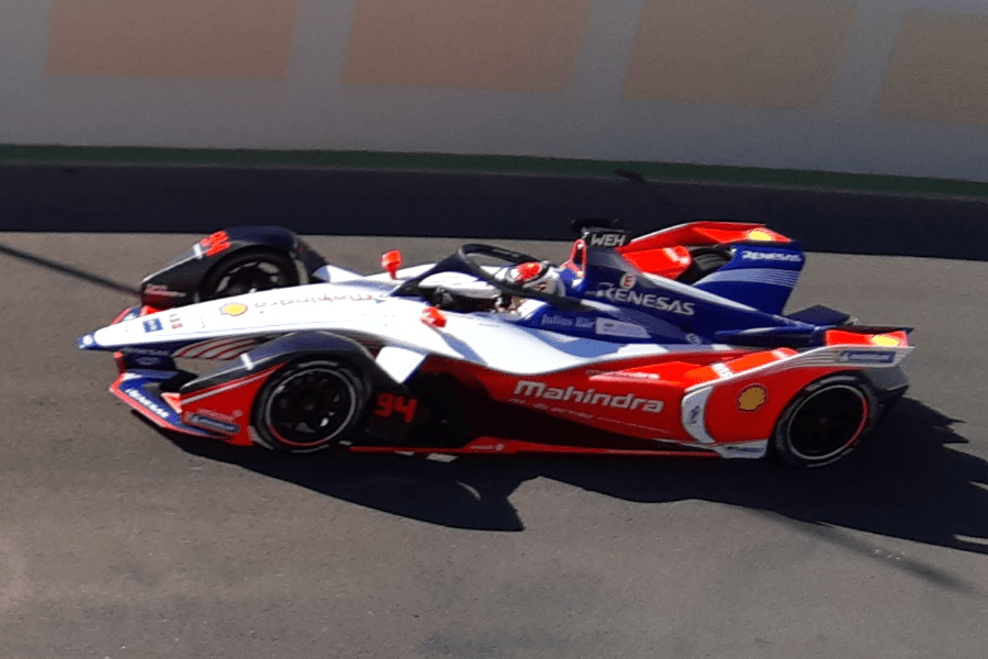Mașină de Formula E prezentată la Timișoara de fostul pilot de Formula 1 Nick Heidfeld FOTO