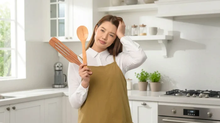 Cât de sigură este o lingură de lemn pentru utilizarea zilnică.