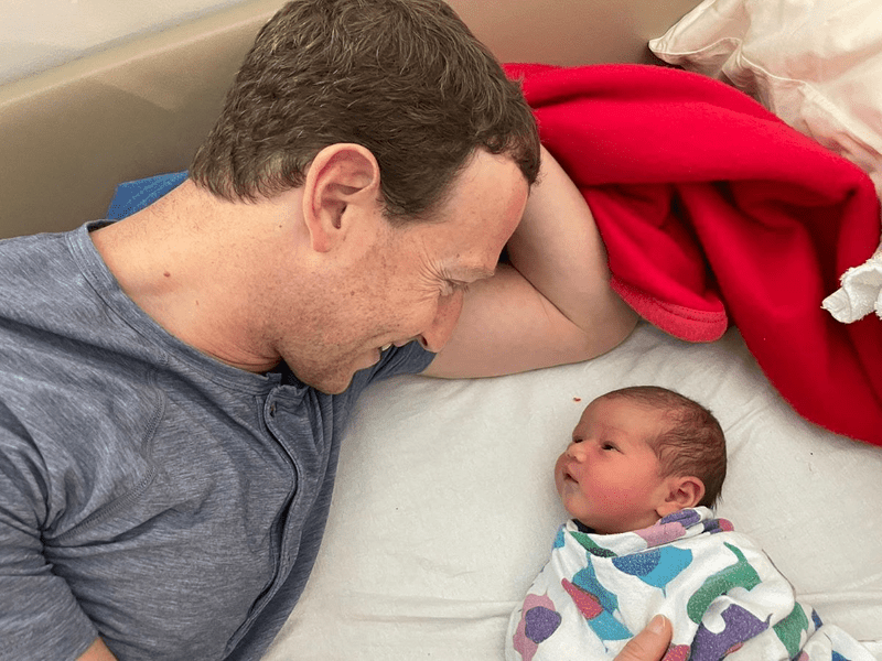 Mark Zuckerberg este tată pentru a treia oară: ce nume i-a pus copilului 