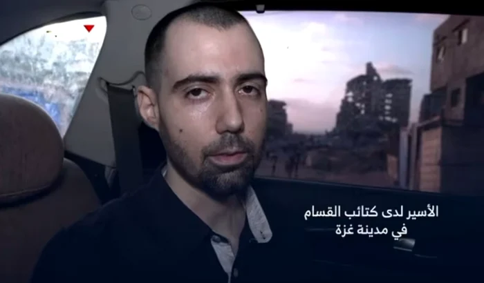 Ostatic ținut de Hamas în Gaza FOTO: Captura video X