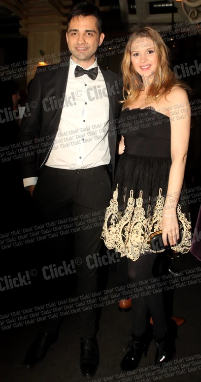 
    Mihai Gruia şi soţia lui  