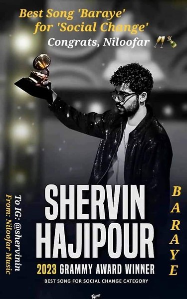 Câştigătorul iranian al Premiului Grammy în 2023 a fost condamnat la aproape patru ani de închisoare. De ce îl acuză autorităţile iraniene VIDEO