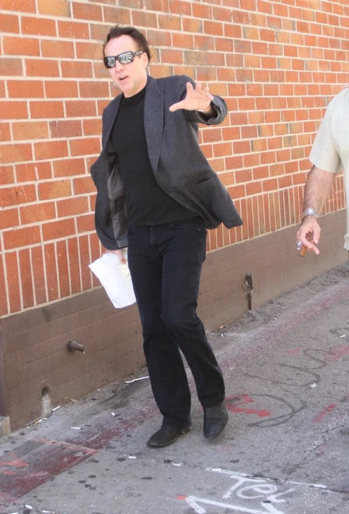 Nicolas Cage out and about in Beverly Hills jpeg