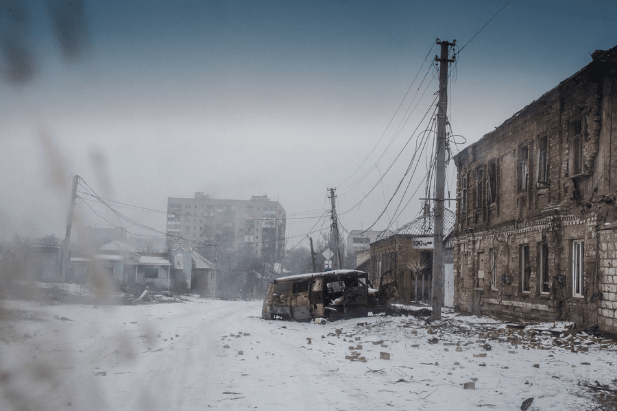 Ultimii locuitori din Bahmut rămân ca să țină piept rușilor. „Dacă am avea electricitate, totul ar fi mai uşor“
