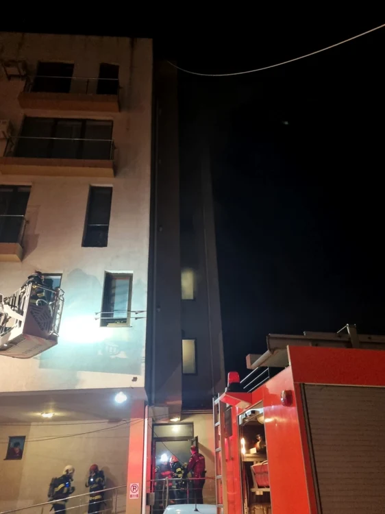 Incendiu strada Granatului FOTO ISU