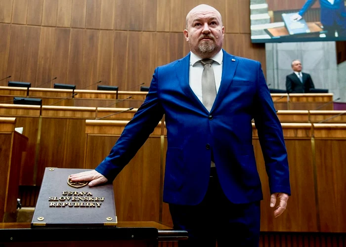 Ministrul turismului din Slovacia, naţionalistul Rudolf Huliak FOTO: FB