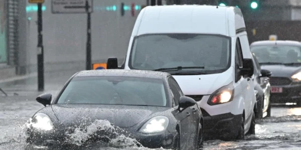 Inundaţii în Londra FOTO AFP via Getty Images