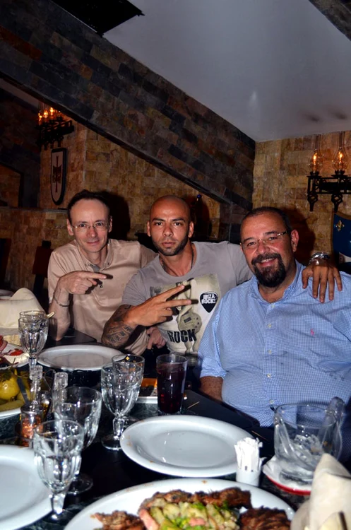 Mihai Albu şi Giani Kiriţă au fost alături de Piedone