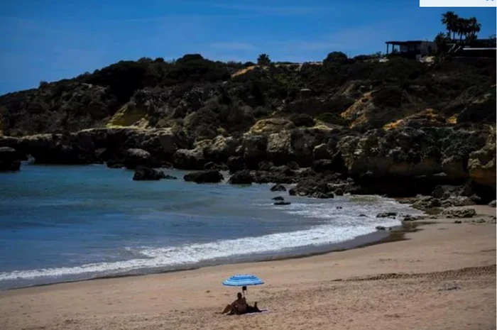 Plaja Albufeira din Portugalia. Sursă foto: Getty Images