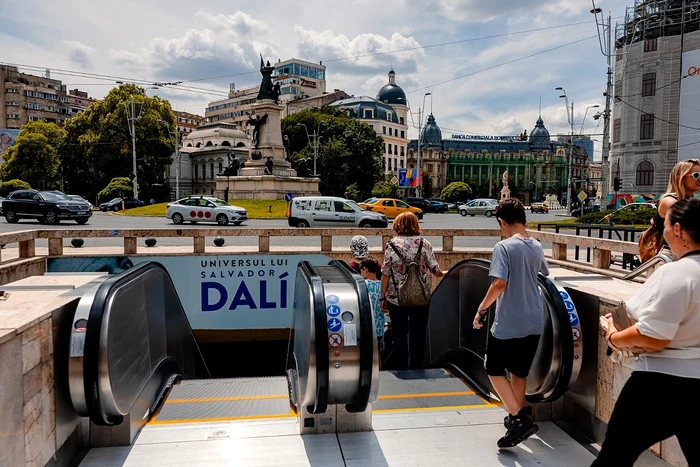 Pasajul Universității, renovat - Foto Facebook Nicușor Dan
