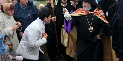 Slujbă armenească la Mănăstirea Hagigadar
