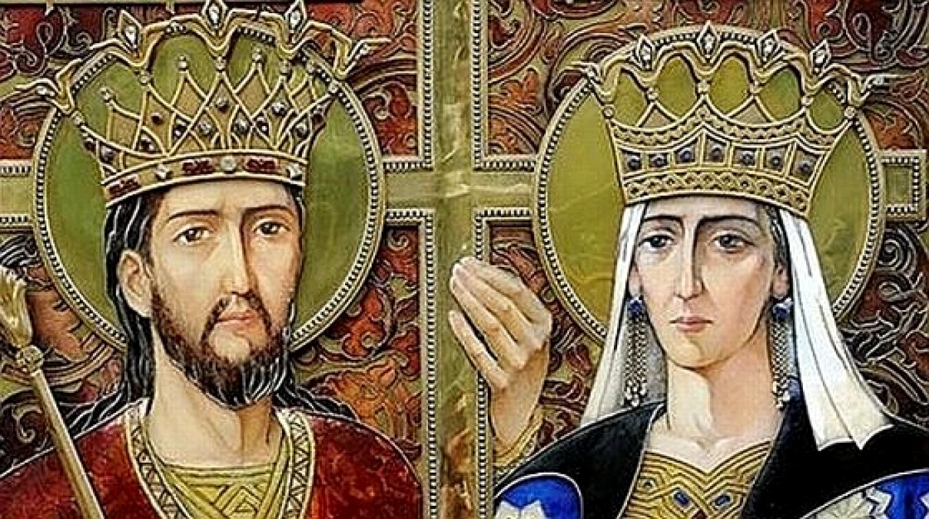 Sfinţii Mari Împăraţi Constantin şi Elena