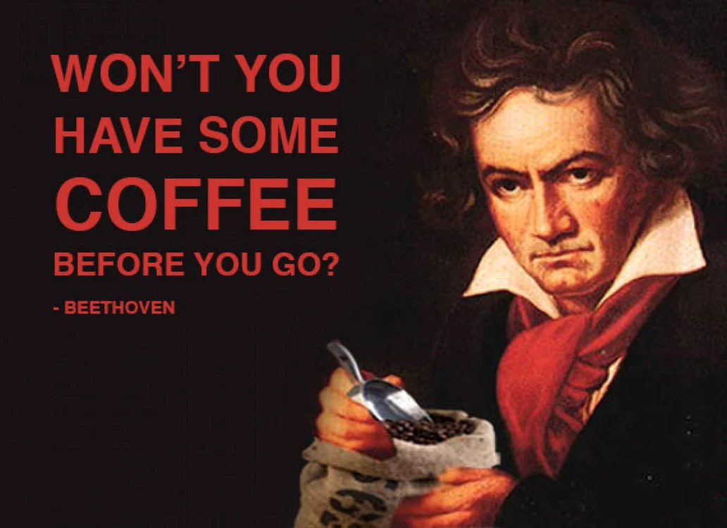 Beethoven număra 60 de boabe de cafea pentru ca fiecare ceaşcă să fie memorabilă. FOTO Huffington Post
