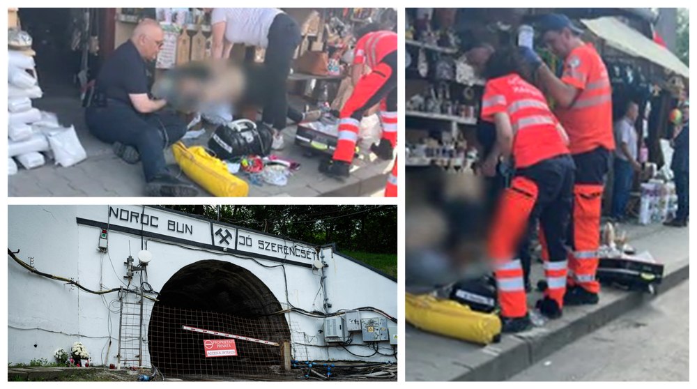 Raed Arafat a resuscitat o femeie, în apropiere de intrarea în Salina Praid