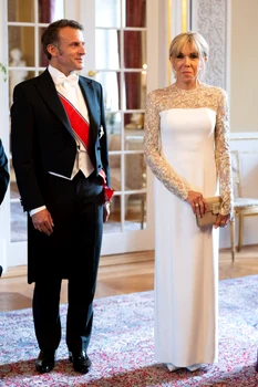 Emmanuel Macron și Brigitte 