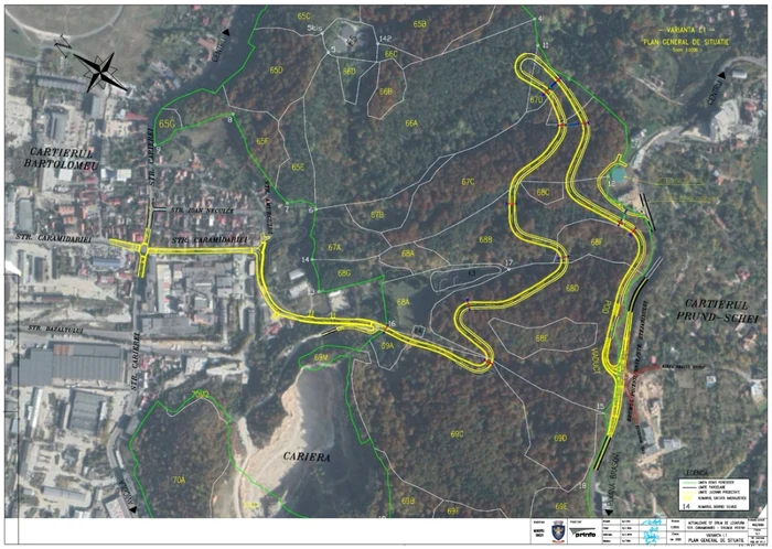 Dezbatere publică pentru alt drum spre Poiana Braşov FOTO Primăria Braşov