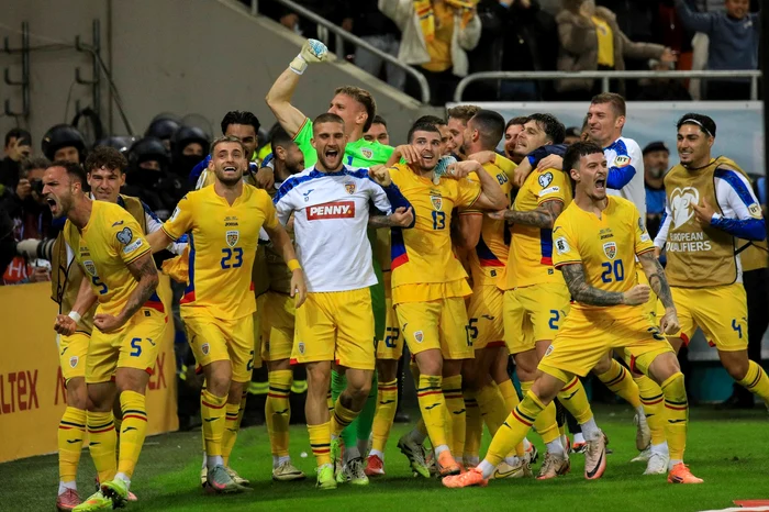 Naționala României a obținut cea mai importantă victorie din 2025 (FOTO: Profimedia)