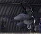 Exercițiu demonstrativ de executare a unei misiuni de Poliție Aeriană cu aeronave F-16 Fighting Falcon ale Forțelor Aeriene Române, la baza Aeriană 86 Borcea, județul Ialomița. FOTO Inquam Photos / Octav Ganea