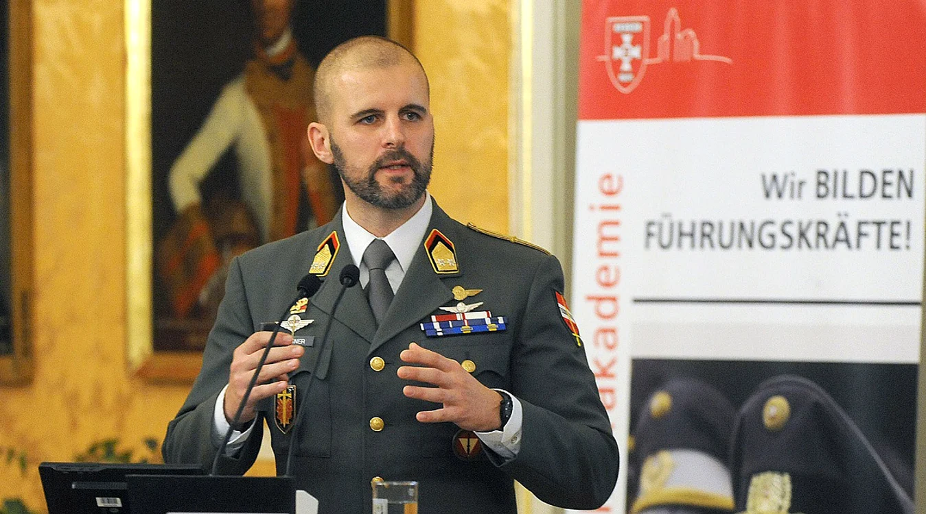 Colonelul Markus Reisner/ FOTO: bundesheer.at