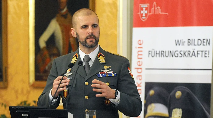 Colonelul Markus Reisner/ FOTO: bundesheer.at