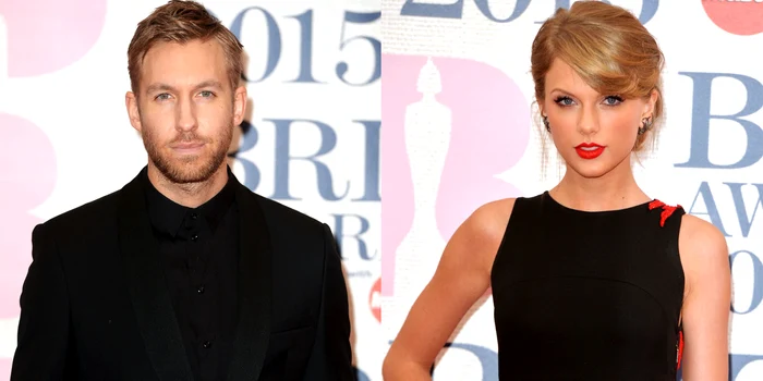 Taylor Swift și DJ-ul scoţian Calvin Harris au apărut pentru prima dată împreună în public la gala BRIT Awards